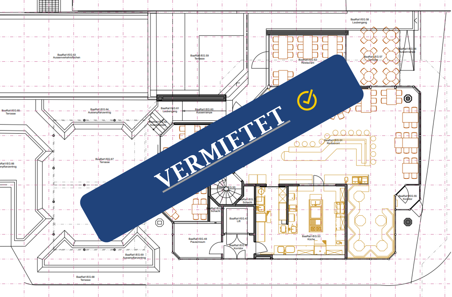 Vermietung: Restaurant Pizzeria Krone in Baar ZG