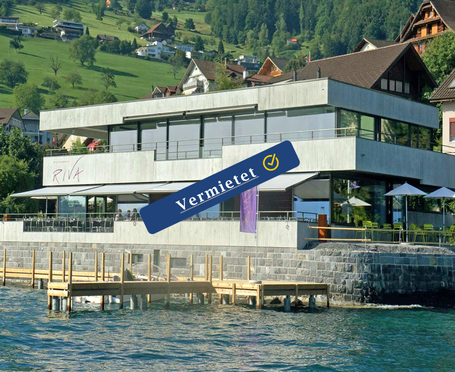 Vermietung: Restaurant Riva am See Weggis