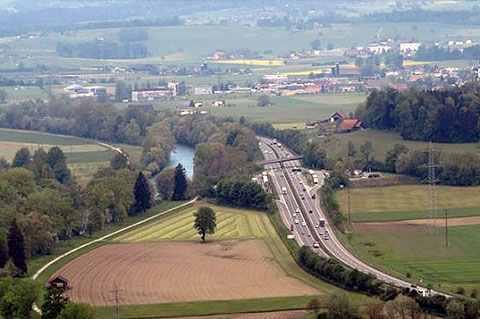 Luzern, Autobahnraststätte St. Katharina