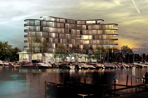 Thun, Projekt 4* Hotel Marina Lachenkanal